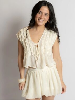 Daydreamer Ruffle Top
